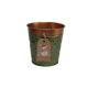 KASPÓ BÁDOG KARÁCSONYI LOGÓVAL 140-B-385/S D12X12HXD9CM 1DB