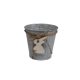 KASPÓ BÁDOG LOGÓVAL 140-B-416/M D16,5X15HXD12CM 1DB