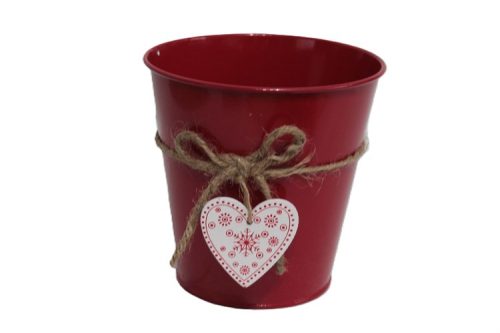KASPÓ BÁDOG LOGÓVAL 140-B-531/M D18X16HXD13CM 1DB