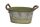 KASPÓ BÁDOG OVÁLIS KÖTÉLFÜLÜ 140-B-344 (20X12)X10,5HX(17X9)CM 1DB