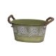 KASPÓ BÁDOG OVÁLIS KÖTÉLFÜLÜ 140-B-344 (20X12)X10,5HX(17X9)CM 1DB