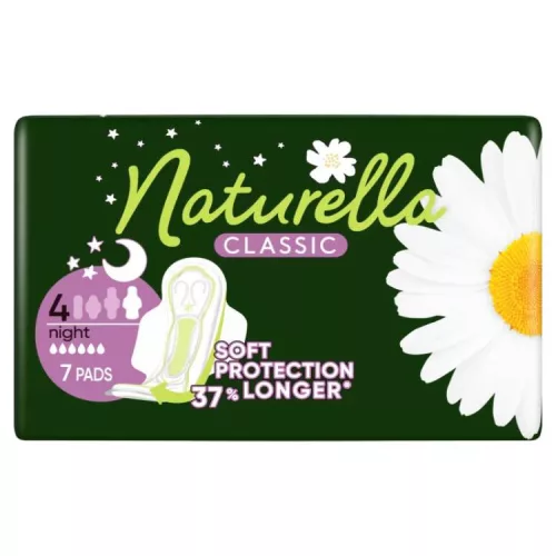 NATURELLA EGÉSZSÉGÜGYI BETÉT THICK NIGHT 7DB