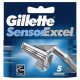 GILLETTE SENSOR EXCEL BOROTVABETÉT 5DB