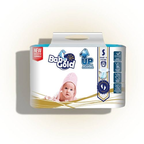 BABY GOLD PELENKA S 3-6KG 48DB