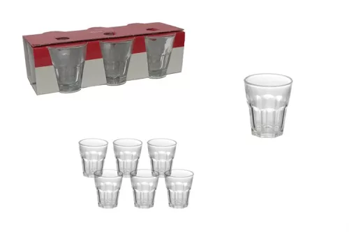 COPO DOSE POHÁR ÜVEG STAMPEDLIS 40ML 6DB