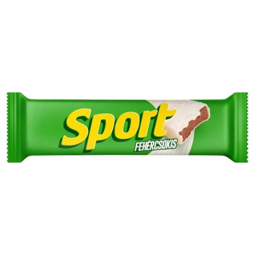 SPORT CSOKOLÁDÉ SZELET FEHÉR 31G