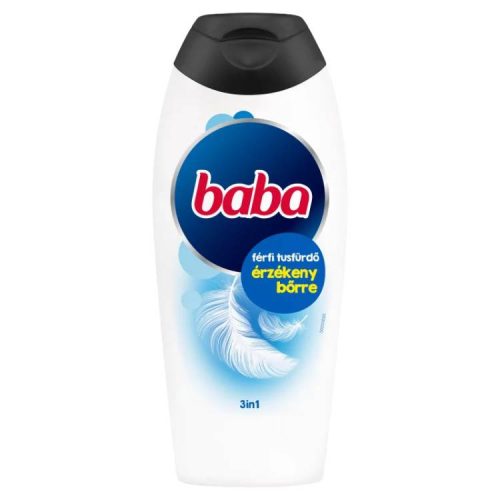 BABA TUSFÜRDŐ FÉRFI 3IN1 ÉRZÉKENY BŐRRE 400ML
