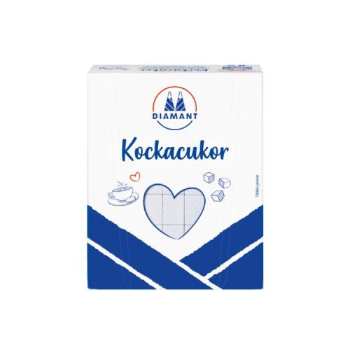 DIAMANT KOCKACUKOR FEHÉR 500G