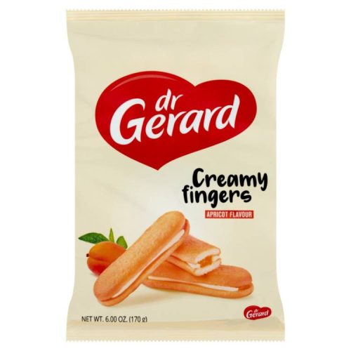 DR.GERARD CREAMY FINGERS SÁRGABARACKOS-TEJSZÍNES PISKÓTA 170G