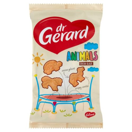 DR.GERARD ANIMALS KEKSZ MÁRTÓTT KAKAÓS 165G