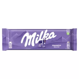 MILKA TÁBLÁS CSOKOLÁDÉ ALPESI TEJ 250G