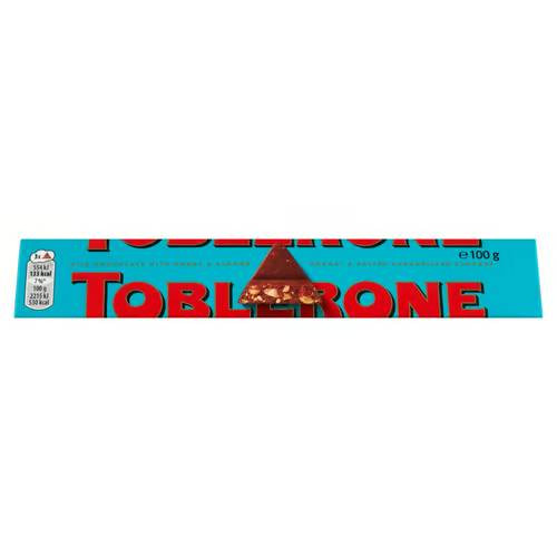 TOBLERONE CRUNCHY TEJCSOKOLÁDÉ MANDULÁS 100G