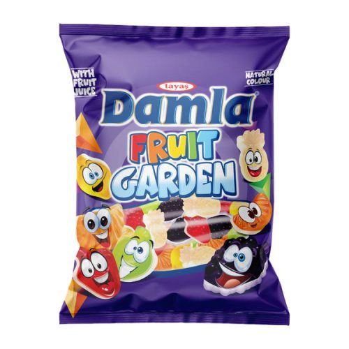 DAMLA FRUIT GARDEN&FOAM GUMICUKOR VEGYES GYÜMÖLCS 80G