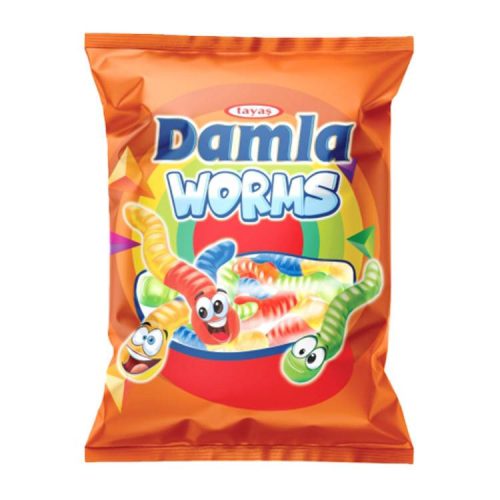 DAMLA WORMS GUMICUKOR VEGYES GYÜMÖLCS 80G