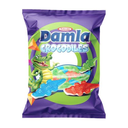 DAMLA CROCODILES GUMICUKOR VEGYES GYÜMÖLCS 80G