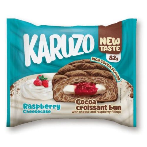 KARUZO CROISSANT BUN MÁLNÁS KRÉMTÚRÓS 82G