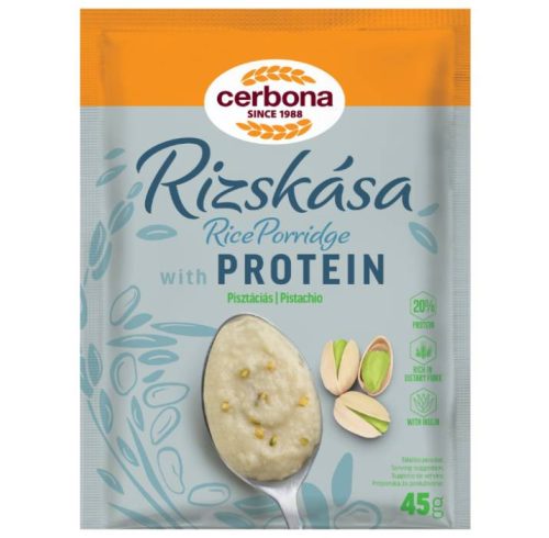 CERBONA RIZSKÁSA PISZTÁCIÁS PROTEINBEN GAZDAG 45G