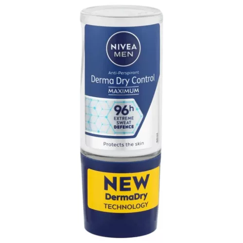 NIVEA MEN DEO GOLYÓS DERMA DRY CONTROL 50ML