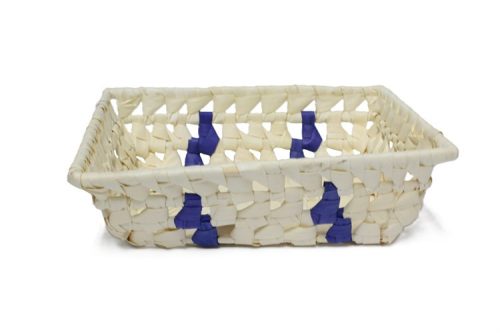 KOSÁR FONOTT PÁLMALEVÉL TÉGLA 20X15XH5CM 8PL03 1DB