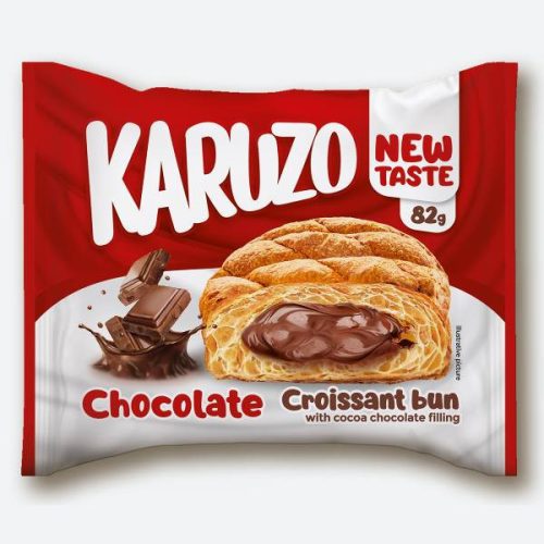 KARUZO CROISSANT BUN KAKAÓS TÖLTELÉKKEL 82G