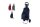 BEVÁSÁRLÓKOSÁR TEXTIL GURULÓS 33L CM6000030 1DB