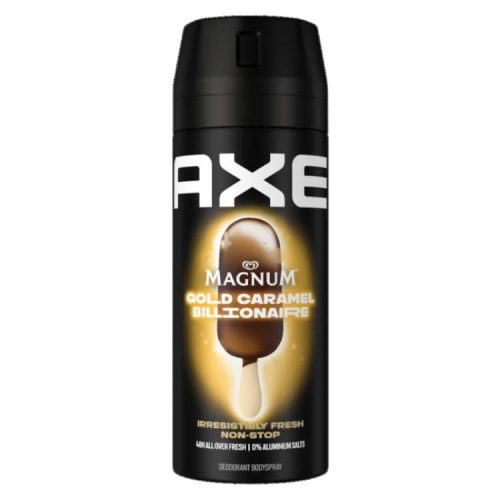 AXE DEO SPRAY GOLD CARAMEL BILLIONAIRE 150ML