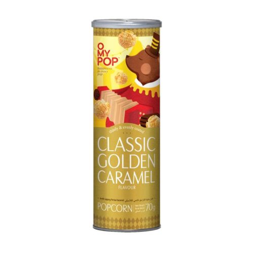 OMYPOP POPCORN KARAMELLÁS 70G