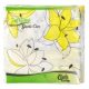 SOFTIMO GENTLE CARE SZALVÉTA SÁRGA VIRÁG MINTÁS 34X34CM 1RÉTEGŰ 45DB