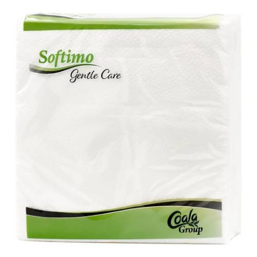 SOFTIMO GENTLE CARE SZALVÉTA FEHÉR 34X34CM 1RÉTEGŰ 45DB