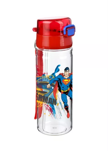 KULACS SZÍVÓSZÁLAS SUPERMAN 500ML TP705-51 1DB