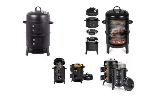 GRILL ÉS FÜSTÖLŐ FASZENES GM2005 1DB
