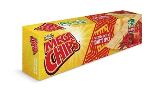 MEGACHIPS TOMATO SPICY ÍZŰ 50G