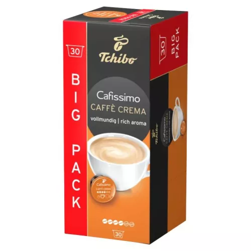 TCHIBO CAFISSIMO KÁVÉKAPSZULA CAFFE CREMA RICH AROMA 30DB