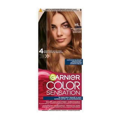 GARNIER COLOR SENSATION HAJFESTÉK GESZTENYESZŐKE SZŐKÍTŐ NÉLKÜL HL1 110ML