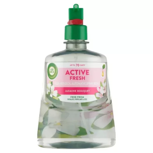 AIRWICK ACTIVE FRESH LÉGFRISSÍTŐ UTÁNTÖLTŐ JÁZMIN CSOKOR 228ML