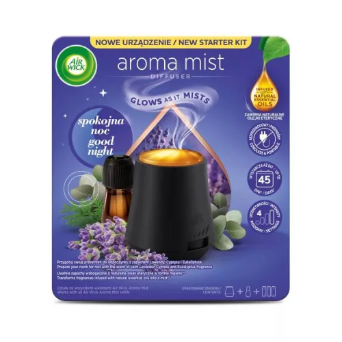 AIRWICK AROMA DIFFÚZOR KÉSZÜLÉK+UTÁNTÖLTŐ ÉDES ÁLOM ILLAT 20ML 1CS