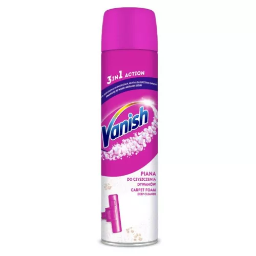 VANISH SZŐNYEG ÉS KÁRPITTISZTÍTÓ HAB 600ML