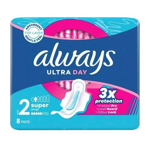 ALWAYS ULTRADAY EGÉSZSÉGÜGYI BETÉT SUPER 8DB