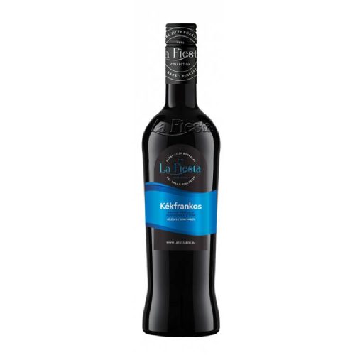 LA FIESTA BOR KÉKFRANKOS VÖRÖS SZÁRAZ 11.5% 750ML+ÜVEG