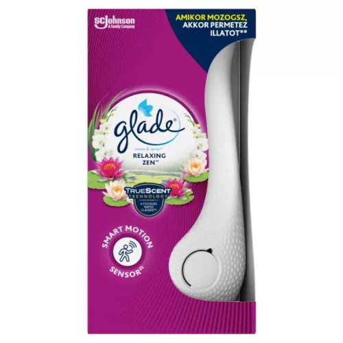 GLADE SENSE&SPRAY LÉGFRISSÍTŐ AUTOM.KÉSZÜLÉK+UTÁNT.JAPÁN KERT 18ML 1CS