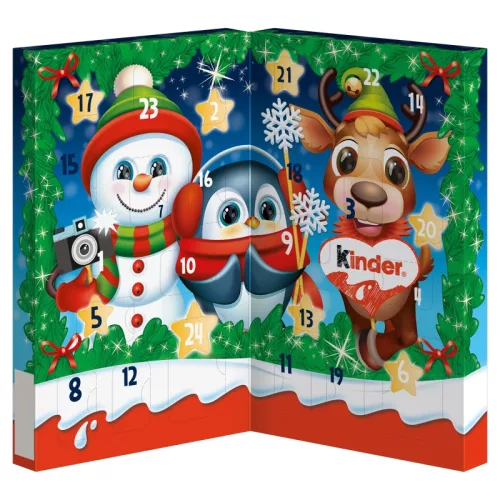 (KAR) KINDER MINI MIX ADVENTI KALENDÁRIUM 113G