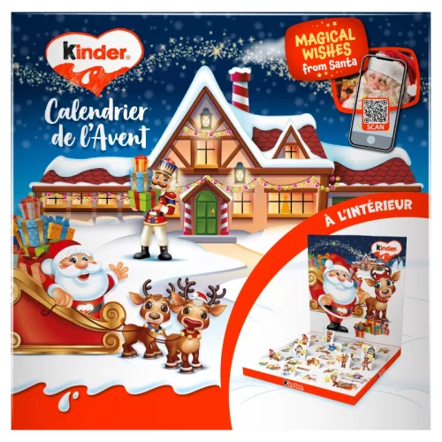 (KAR) KINDER POP-UP MIX ADVENTI KALENDÁRIUM 123G
