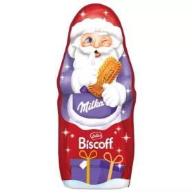   (KAR) MILKA MIKULÁS KARAMELLIZÁLT LOTUS BISCOFF KEKSSZEL  95G