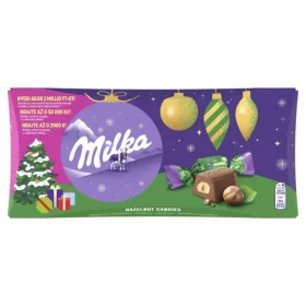 (KAR) MILKA SZALONCUKOR MOGYORÓKRÉMES 255G