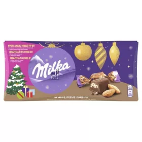 (KAR) MILKA SZALONCUKOR MANDULAKRÉMES 255G