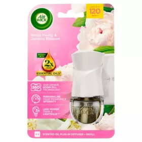   AIRWICK ELEKTROMOS LÉGFRISSÍTŐ SZETT FEHÉR BAZSARÓZSA JÁZMIN 19ML 1CS