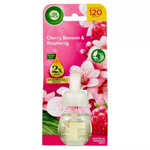 AIRWICK ELEKTROMOS LÉGFRISSÍTŐ UT.CSERESZNYEVIRÁG-MÁLNA 19ML
