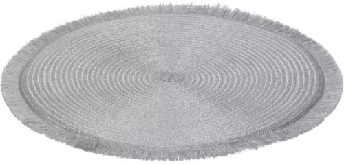 (KAR) TÁNYÉRALÁTÉT KEREK EZÜST 35CM AAE329310 1DB