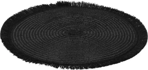 (KAR) TÁNYÉRALÁTÉT KEREK FEKETE 35CM AAE329330 1DB