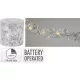 (KAR) KARÁCSONYI GIRLAND EZÜST 50LED 5M CAA754640 1DB